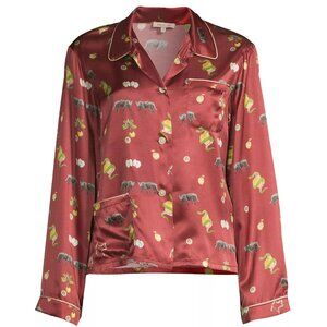 Morgan Lane Ruthie Printed Pajama Shirt